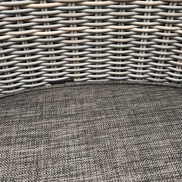 4SO Brighton Chair with Seat & Back Cushions - Rock Grey