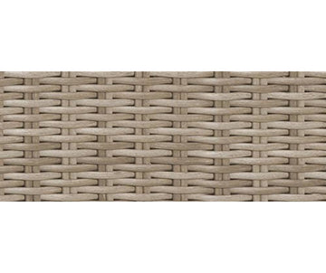Kettler Palma Table Dark Oak Slat Top - Oyster