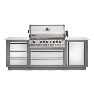 Napoleon Oasis Built-In Under Grill Cabinet for Prestige PRO 665  Built In Grill Head